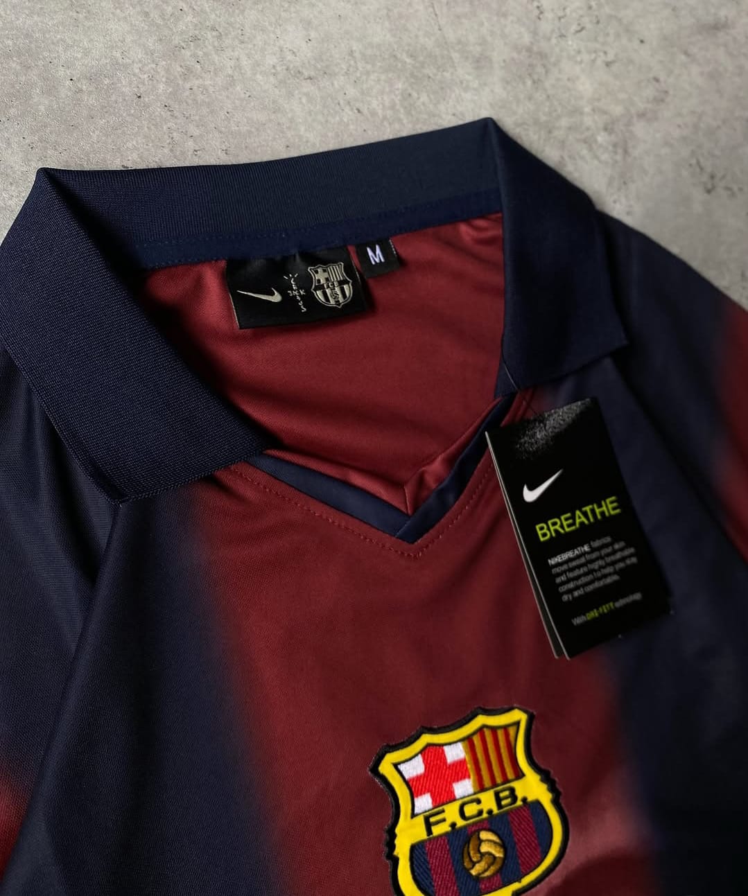 Travis Scott X Barcelona jersey